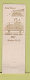 Matchbook Cover - Frist National Bank Cameron TX