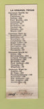 Matchbook Cover - Bon Ton Cafe La Grange TX WORN