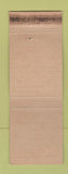 Matchbook Cover - Dallas Key and Lock TX