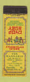 Matchbook Cover - Mandarin Chinese Food Danville IL WEAR
