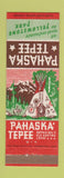 Matchbook Cover - Pahaska Tepee Yellowstone Park Buffalo Bill's Lodge