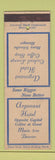 Matchbook Cover - Argonaut Hotel Denver Colorado Colfax