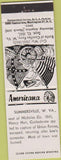 Matchbook Cover - Perkins Americana Civil War Summersville WV White