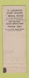 Matchbook Cover - 360 Motel Richmond VA WEAR