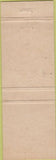 Matchbook Cover - Perkins Americana Civil War Summersville WV Pink