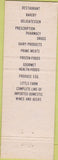 Matchbook Cover - Woody's Super Market West Carrolton