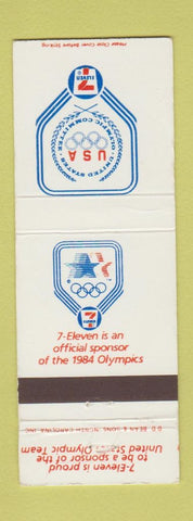 Matchbook Cover - 1984 Olympics 7-11 WEAR