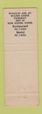 Matchbook Cover - 3 Judges New Haven CT