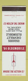 Matchbook Cover - 1964 Olsmobile Osgoods Chevrolet Galeton PA