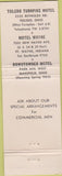 Matchbook Cover - Downtown Motel Warren OH
