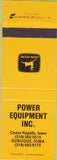 Matchbook Cover - John Deere Tractors Dubuque IA