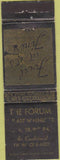 Matchbook Cover - The Forum Harrisburg PA WORN
