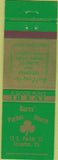 Matchbook Cover - Burns Parker House Scranton PA