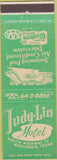 Matchbook Cover - Judy Lin Motel Harlingen TX