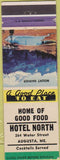 Matchbook Cover - Hotel North Augusta ME