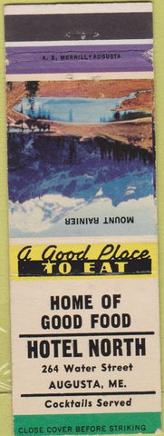 Matchbook Cover - Hotel North Augusta ME