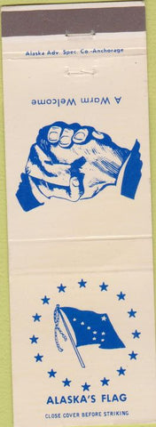 Matchbook Cover - Valley Bank Palmer AK Alaska Flag