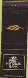 Matchbook Cover - First National Bank Fort Collins CO