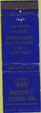 Matchbook Cover - Norton's Crown Inn Easton MD
