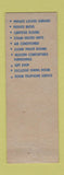 Matchbook Cover - Arvilla Grande Motor Courts London ON cactus