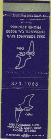 Matchbook Cover - Studio One Torrance CA