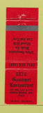 Matchbook Cover - 1976 Gourmet Restaurant Eureka Springs AR WWEAR
