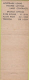 Matchbook Cover - Federal Savings Loan Wyandotte MI