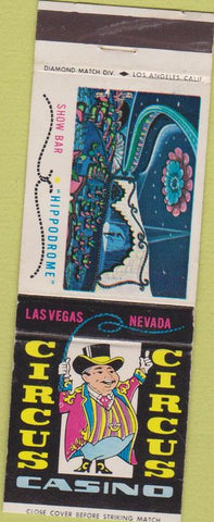 Matchbook Cover - Circus Circus Casino Las Vegas NV