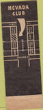 Matchbook Cover - Nevada Club Casino Las Vegas NV girlie