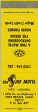 Matchbook Cover - Surf Motel Fort Bragg CA