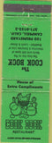 Matchbook Cover - Cook Book Restaurant Campbell CA