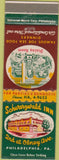Matchbook Cover - Schwarzwald Inn Philadelphia PA