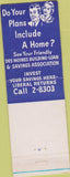 Matchbook Cover - Des Moines Building Loan IA