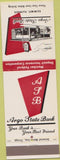 Matchbook Cover - Argo State Bank Summit IL