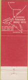 Matchbook Cover - Perkiomen Bridge Hotel Collegeville PA