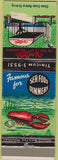 Matchbook Cover - Walber's on the Delaware seafood