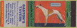 Matchbook Cover - Gaston's Tavern Hokendauqua PA WEAR