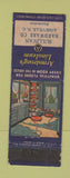 Matchbook Cover - Armstrong's Linoleum Asheville NC Sullivan Hardware WORN