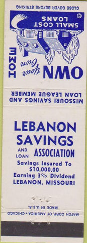 Matchbook Cover - Farm Home Savings Loan Nevada MO
