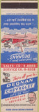 Matchbook Cover - Degnan Chevrolet Philadelphia PA