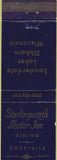 Matchbook Cover - Sterlingworth Motor Inn Elkhorn WI