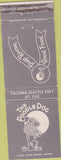Matchbook Cover - Poodle Dog Tacoma Seattle WA