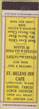 Matchbook Cover - ST helens Inn Cafe Longview WA 30s