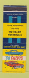Matchbook Cover - 1960 Chevrolet Stephenson Motors Independence KS low phone #