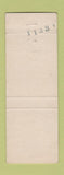 Matchbook Cover - 1960 Chevrolet Vaessen Sublette IL low phone #