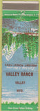 Matchbook Cover - Valley Ranch Valley OH Forest Fire Prevention