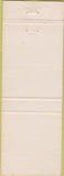 Matchbook Cover - London Motel Fresno CA