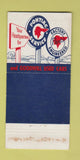 Matchbook Cover - 1954 Pontiac Elizabeth IL 30 Strike