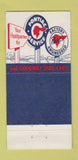 Matchbook Cover - 1954 Pontiac EE Brumbaugh Lansdowne PA 30 Strike