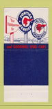 Matchbook Cover - 1954 Pontiac South Bay Patchogue NY WEAR 30 Strike